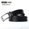 Nuevo Cinturón de Cuero Genuino para Hombre Más Vendido con Hebilla Automática de Aleación, Hebilla de Pasador de Imitación, Cinturón Versátil Casual de Gama Alta para Hombres