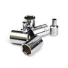 Stanley 6.3mm Serie Métrica 6 Ángulos Juego Estándar Llave de Carraca para Reparación de Automóviles Funda Volante Intermedio 86-101-1-22
