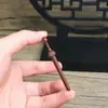 Montaña Longhu Golpe de Rayo Zaomu Tianshi Espada 7cm Espada Larga Pieza de Juego Instrumento Taoísta Accesorios de Mano Material Viejo Color Oscuro