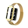 Compatível com - Estrutura Protetora de Metal para Honor Band 9 (12 slots) + Pulseira Magnética Milan