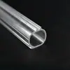 Perfil Extruido de PC de Alta Transparencia para Tubos de Luz de Forma Especial, Carcasa Protectora Personalizada para Tiras de LED de Plástico de PC de Forma Especial