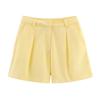 Aliexpress Venta al por mayor de ropa europea y americana transfronteriza de moda Za Nueva primavera temprana Elegante conjunto de chaleco sin mangas y shorts