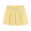 Roupas Europeias e Americanas Femininas Transfronteiriças 2026 Tendências de Moda Simples Doce Menina Fresca Desejo Puro Regata Shorts Casuais de Cor Sólida