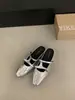2026 Primavera Nuevo Estilo Estilo Británico Punta Cuadrada Punta Cerrada para Mujer Suela Gruesa Tira en T Mary Jane Mocasines Retro Versátil