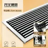 Grelha de Ventilação Linear em ABS com Moldura Estreita e Moldura Embutida para Saída de Ar Condicionado Central