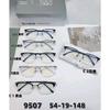 Espejo de Cejas de Negocios Ultraligero Clásico Montura de Gafas de Media Montura Ultraligera Espejo Plano con Filtro de Luz Azul Espejo para Estudiantes Sven 9507