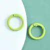 Anel Mosquetão Simples de Liga Pintada para Chaveiro Anel Bolsa Lanyard de Celular Acessórios DIY Em Estoque Material de Pingente Venda por Atacado