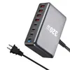 Cargador de Teléfono Móvil de Nitruro de Galio 1000W Transfronterizo Puerto Múltiple Carga Rápida PD Pantalla Digital de Escritorio Adaptador de Corriente para Laptop