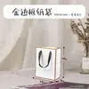 Bolsa de mano simple de cartón blanco, hecha a medida para ropa y regalos, impresión publicitaria universal, logotipo, personalización al por mayor de fábrica