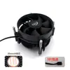 1700 radiador cpu de computadora 12ª generación 13ª generación núcleo de cobre plataforma LED1155 control de velocidad ventilador de refrigeración cpu venta al por mayor