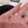 Brincos de Zircônia, Acessórios de Moda Tendência, Design de Gota d'Água, Delicados e Versáteis, Exquisitos, Estilosos, Textura Elegante, Versátil