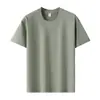 Camiseta Solona Logo Personalizado Transfronteiriça 210g Marca da Moda Unissex Ombro Normal Manga Curta Camisa Cultural Camiseta Masculina