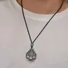 Pingente de Guanyin em Prata Esterlina 999 Vintage Colar de Pé Prata Sólida Masculino Pingente de Buda Feminino Benmingnian Buda Maitreya