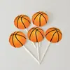 Tarjeta de pastel de baloncesto inserto de zapatilla inserto de decoración de pastel de zapatilla 2G decoración de mesa inserto de marco de baloncesto