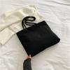 Bolso de mujer nuevo otoño e invierno 2022, bolso grande de lona de gran capacidad, bolso de hombro de moda para mujer, bolso de mano para mujer