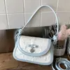 Bolsas de Moda Casual Transfronterizas para Mujer 2026 Primavera Nuevo Estilo Lazo Simple Moderno de Alto Valor Bolso Cruzado