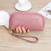 Nova Moda Coreana Bolsa Clutch Longa Feminina Bolsa Concha de Grande Capacidade Feminina Carteira com Zíper Bolsa Clutch Bolsa para Celular