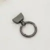 Accesorios Llavero de Coche Anilla de Resorte de Aleación de Zinc Marca de Moda Campana Accesorios de Ferretería Fabricante de Joyería DIY Venta al por Mayor