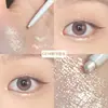 Bolsa pequeña llorona rosa y tierna gusano de seda vivo de mamá pluma mate perlado iluminador maquillaje para principiantes delineador de ojos sombra hasta maquillaje