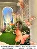 Arreglos de Paisajismo de Mariposas Tridimensionales, Decoraciones de Fondo para Bodas, Escaparates, Adornos y Accesorios para Exteriores