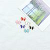Accesorios para Joyería DIY Estilo Coreano Colgante Doble Mariposa Ojo Maligno Patrón Esmalte Aleación Collar Pulsera Colgante Encanto