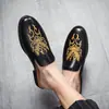 Zapatos de Hombre Transfronterizos, Mocasines de Verano sin Cordones, Sandalias de Moda Estilo Coreano, Zapatos Pequeños de Cuero Británicos para Hombre, Pantuflas sin Tacón para Hombre