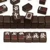 Mini Mahjong de Viagem 2cm Portátil Moderno Fofo Tamanho Bolso Cartão para Quarto Casa Manivela Multicolorido Mini Mahjong