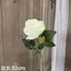 Flores de Casamento Brancas Simulação Flores de Casamento Arranjo de Cena Flores Artificiais Paisagismo Flores de Fileira no Chão Decoração Suave Arte Floral Arranjo de Flores Rosas