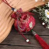 Festival del Bote del Dragón Estilo Tradicional Bolsita Aromática Bolsa Vacía Adorno para Colgar en el Coche Bolsita de Bendición Portátil Bolsa de Tela Accesorio de Regalo Hanfu
