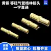 Conector recto de cobre para tubos de agua de plástico flexible de 4 mm a 25 mm, conector para manguera de gas