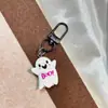 Novo Chaveiro Halloween Escuro Olhos de Engraçado Pequena Abóbora Preta Fantasma Globo Ocular Morcego Pingente Pingente