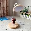 Lámpara de Mesa Protección Ojos Canela Melodía Escritorio Aprendizaje Escritura Luz Nocturna Lindo Dormitorio Niña Dormitorio Lámpara de Noche
