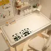 Novo Tapete de Mesa Desenho Animado Fresco 2025 À Prova d'Água e Óleo Sem Lavagem Tapete de Mesa para Estudo de Estudante
