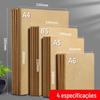 Caderno B5 Couro Costura Caderno Estudante A5 Lição de Casa A6 Caderno Costura Bloco de Notas Matemática Superfície Macia Cópia Atacado