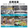 Nuevo Modelo Luz Industrial y Minera Ovni, Iluminación de Fábrica y Almacén, Iluminación de Techo para Lugares, Cancha de Bádminton, Bombilla Circular Industrial y Minera para Supermercado