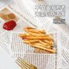 Periódico en inglés americano Sándwich de hamburguesa Horneado Fritura Pollo frito Papel absorbente de aceite Papel a prueba de aceite Snacks Papas fritas Forro de bandeja