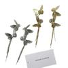 Pendientes de borla de mariposa de metal con nuevo diseño moderno y elegante para mujer, ligeros, de lujo, con un toque único y avanzado.