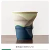 Caneca de Cerâmica Imitando Papel para Café Caneca de Cerâmica Caneca de Cerâmica Dobrada à Mão Caneca para Latte Caneca Artesanal Personalizada Transfronteiriça Log