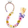 Vestido de princesa de comercio exterior transfronterizo Halloween ropa para niños vestido nuevo lentejuelas pelo largo vestido de princesa pelo largo Princesa una generación