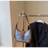 Bolso de Hombro Perezoso de Gran Capacidad Transfronterizo Bolso Cruzado de Moda Vintage para Mujer 2025 Bolso Dumplings para Viajero Bolso Sobaco