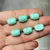 Cuentas Espaciadoras de Turquesa de Magnesita de Alta Calidad Col Repollo Estrella de Seis Puntas Flor de Cinco Pétalos Accesorios Nube Trasera Pulsera DIY Accesorios de Juguete