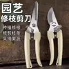 Tijeras de podar para el hogar para flores, árboles y frutales, Tijeras de podar de jardín con resorte de acero de repuesto, Cortadores de ramas de alta resistencia, Tijeras de podar de ahorro de mano de obra para frutas y verduras, Jardinería