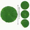 Folhas de Bananeira Simuladas Jogo Americano de Mesa para Restaurante Decoração Folhas Falsas Folhas para Cesta de Frutaria Display Folhas Artificiais de Bananeira Atacado