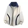 Chaqueta patchwork talla grande M-9XL, prenda exterior moderna y versátil, admite envío directo de una pieza