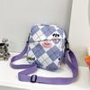 Bolso de mujer famoso en línea popular 2023, nuevo bolso cuadrado pequeño, bolso de mensajero de moda dulce japonesa, comercio exterior, entrega transfronteriza de una sola pieza