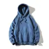 Ropa de Trabajo de Color Sólido Sudadera con Capucha para Hombre Invierno Manga Larga Holgada Versátil Moderna Tops de Estudiante Casual y Versátil