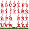 Navidad Transfronteriza Creativa Sombrero de Navidad Decoraciones con Letras en Inglés Bendición de Árbol de Navidad Decoración del Hogar Regalos