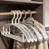 Cabides Lisos para Uso Doméstico, Proteção de Roupas, Uso em Dormitório, Antiderrapante para Estudantes, Cabides Antimarca nos Ombros, Fabricante de Cabides