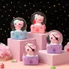 40 Adornos Creativos de Resina de Dibujos Animados, Bola de Cristal Pequeña, Luminosos, Copo de Nieve, Polo de Agua, Regalo de Cumpleaños para Estudiantes, Fabricante Venta al por Mayor