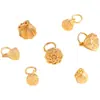 Colgante de Flor de Loto Shajin de Vietnam de Larga Data Pulsera Doble Anillo Collar Femenino Pulsera de Hilo Genuina Accesorios de Cuentas diy